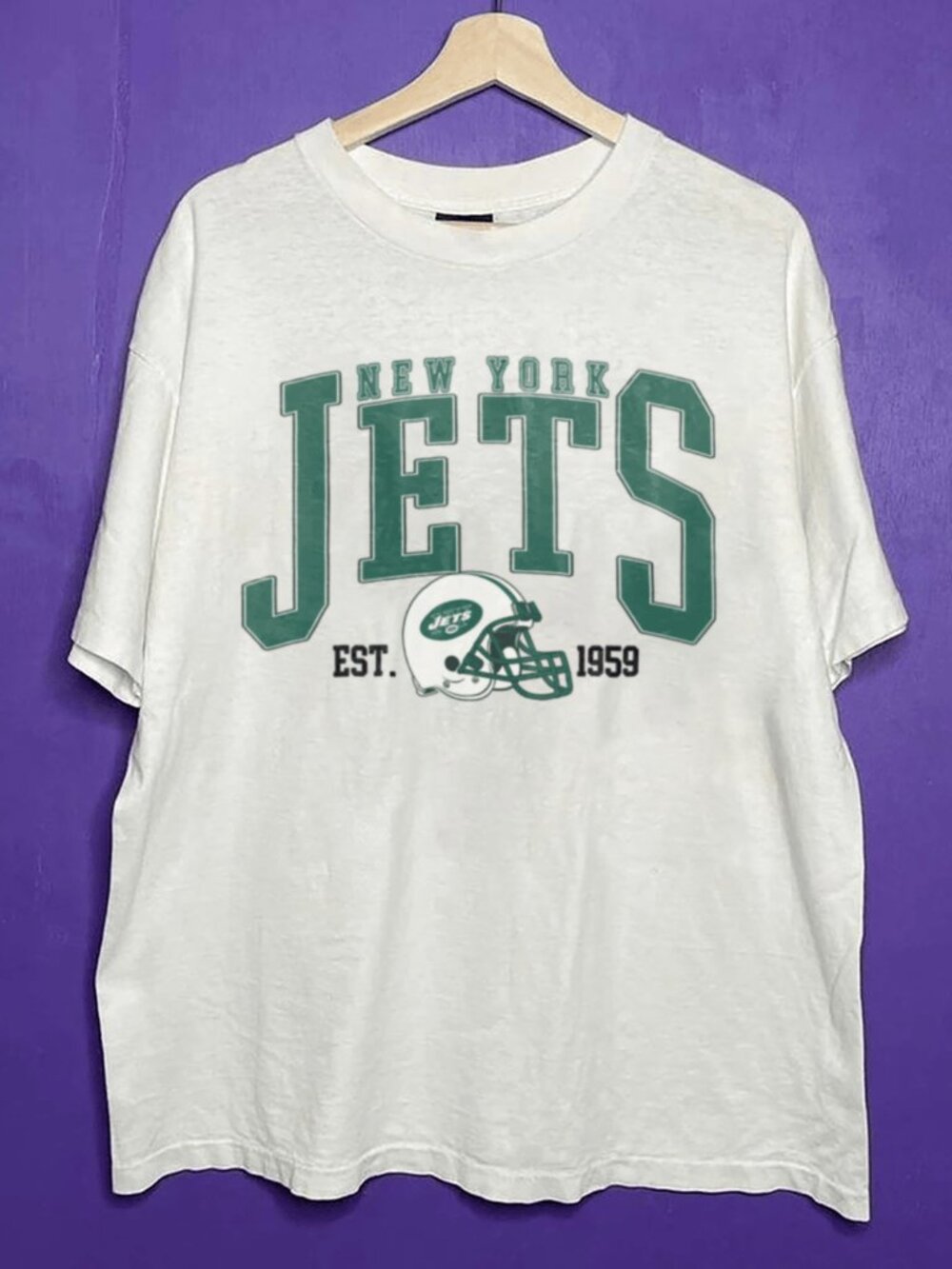 90s Vintage New York Jets Football Shirt, Retro NFL New York Jets NFL Shirt Tee
